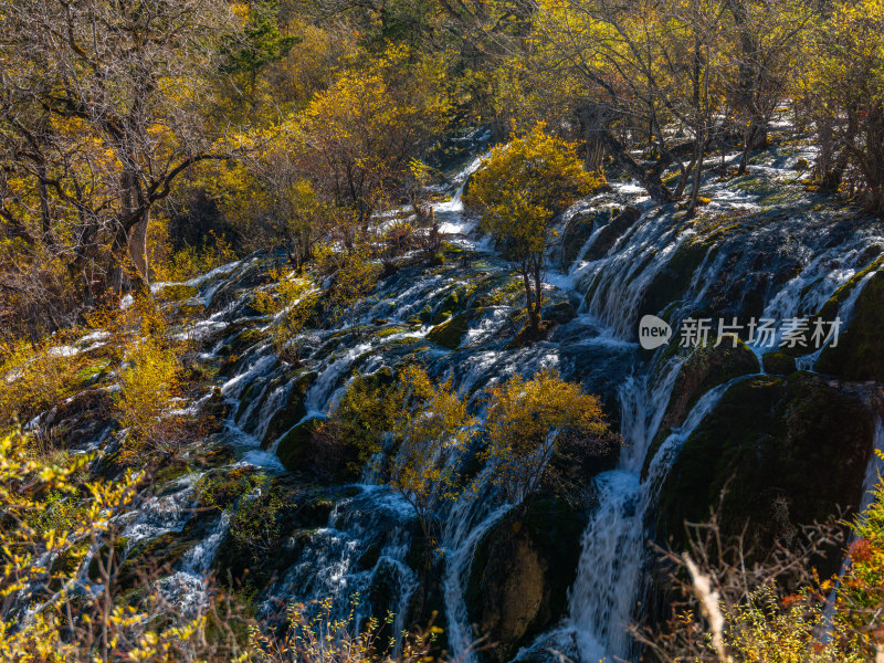 九寨沟秋景