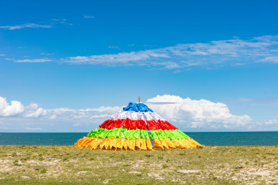 青海湖经幡