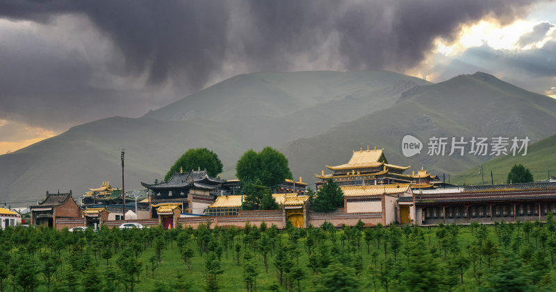 阿柔大寺全景