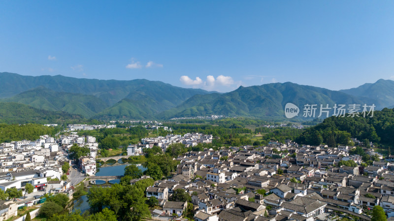 安徽水墨宏村古镇-中国画里的乡村