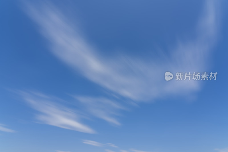 天空白云小清新背景