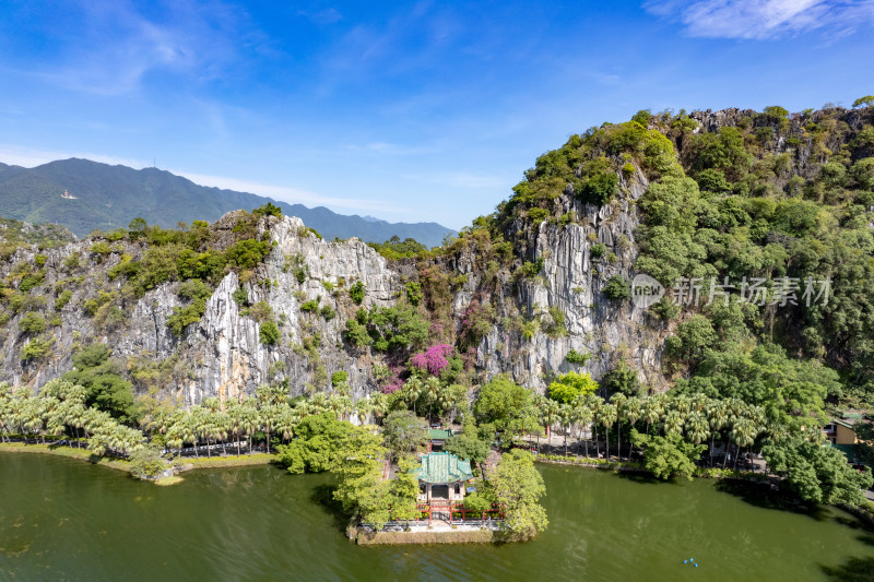 广东肇庆七星山景区航拍摄影图