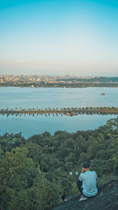 杭州西湖宝石山风景区