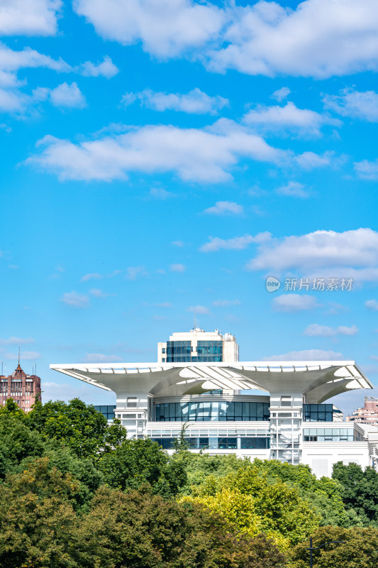 上海马勒别墅上海大世界城市建筑景观