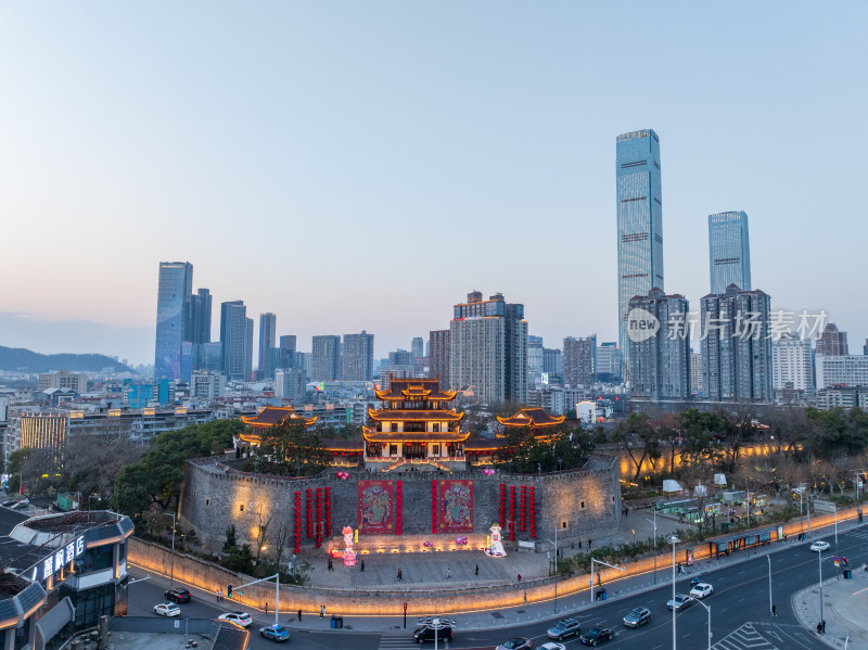 长沙天心阁夜景