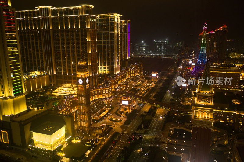 澳门城市夜景