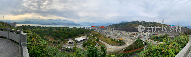 湖北宜昌三峡大坝风景区旅游风光