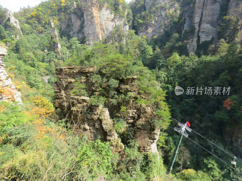 湖南张家界武陵源国家森林公园旅游风光