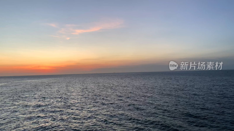 海南海上日落