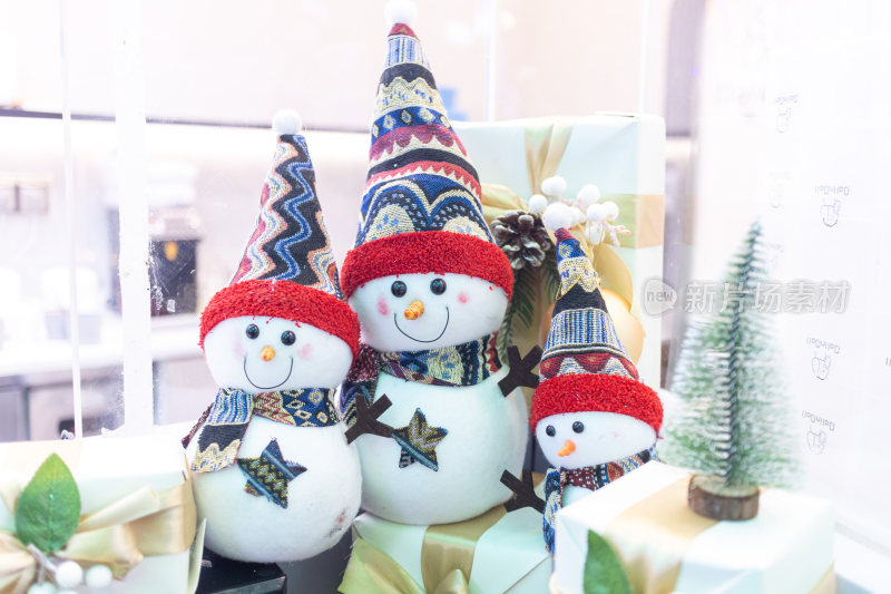 圣诞节雪人玩偶装饰