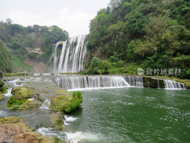 中国贵州安顺黄果树瀑布旅游风光