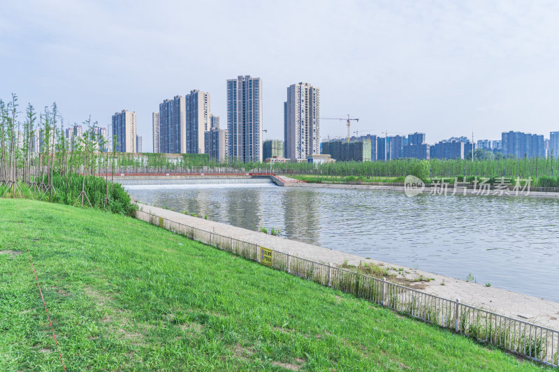 武汉洪山江滩公园风景