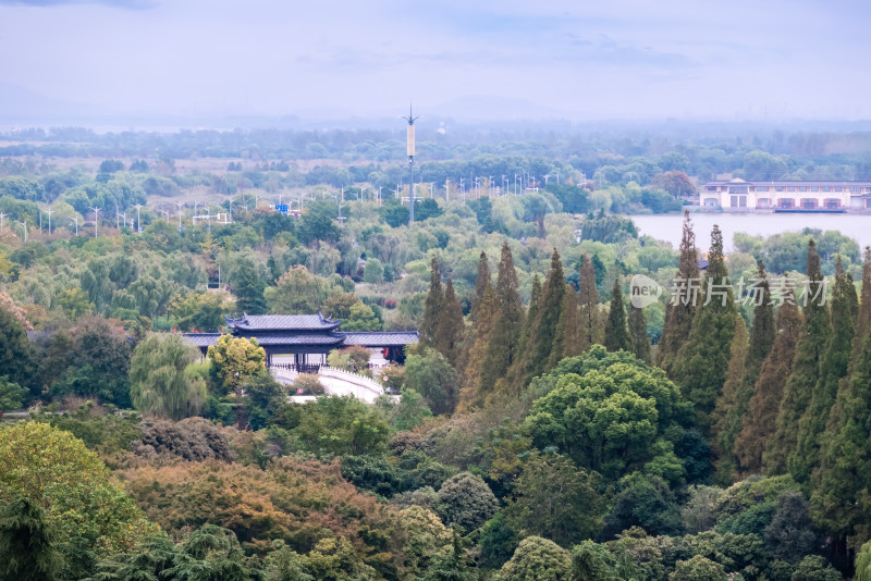 江苏镇江市焦山风景区风光