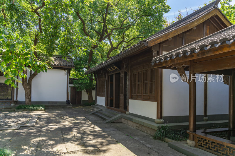 杭州吴山景区伍公庙风景