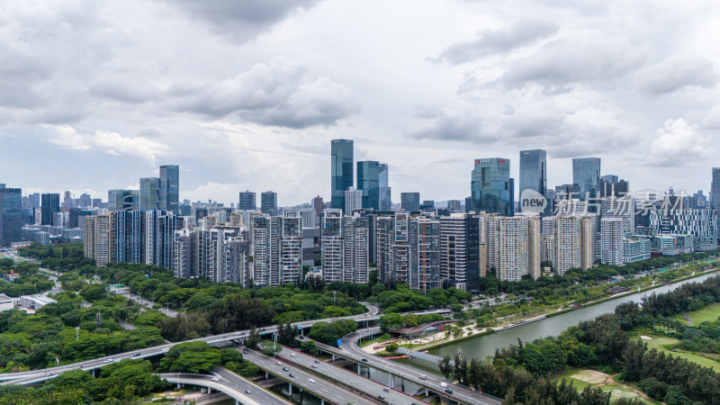 深圳南山粤海街道建筑群