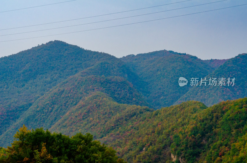 河南洛阳白云山秋天风景