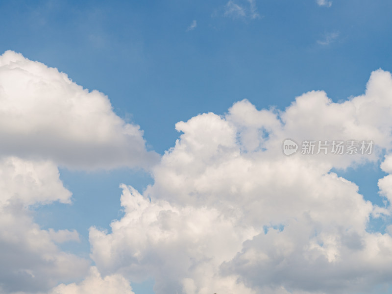 天空蓝天白云云朵高清背景壁纸素材