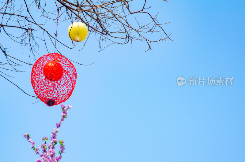 儿童节游乐场装饰的气球形状灯