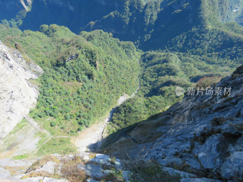 张家界天门山旅游风光