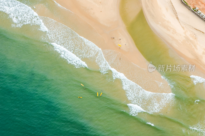 中国广东省汕尾市红海湾西海岸冲浪基地