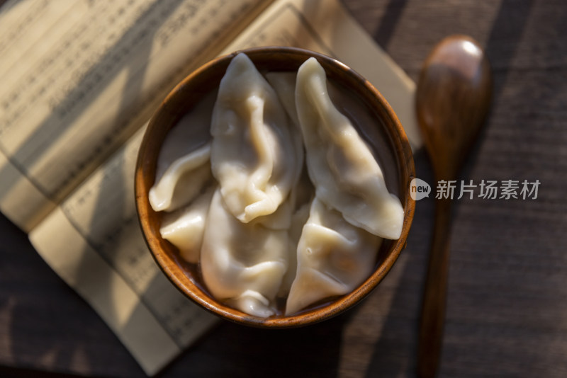 节日饺子 冬至 春节 古风传统美食