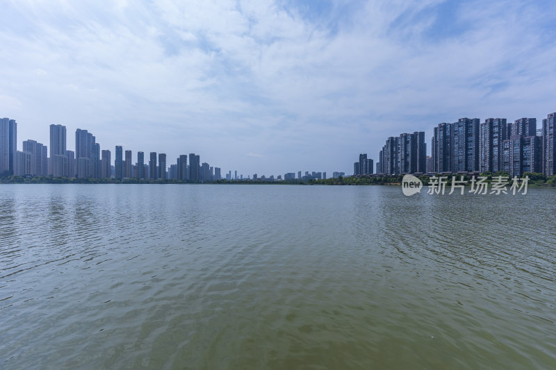 武汉江夏区汤逊湖壹号湿地公园风景