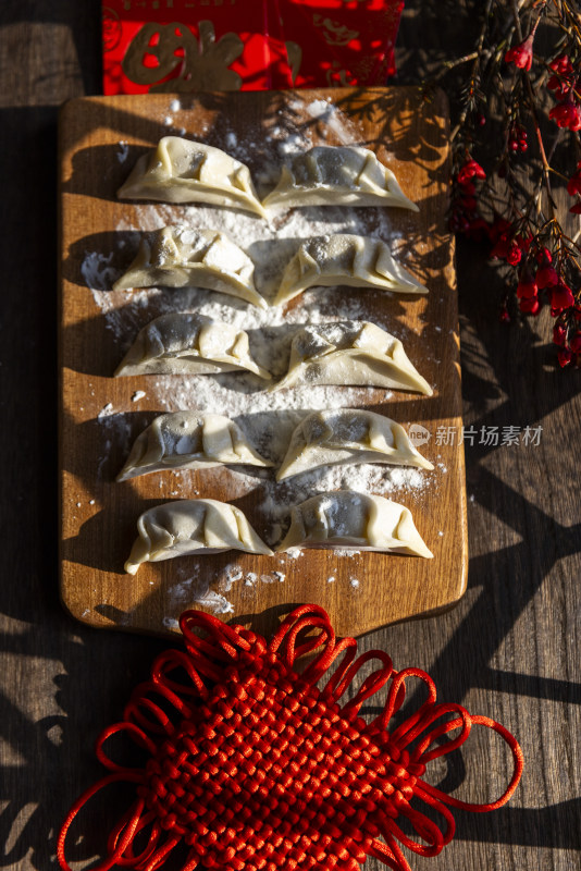 春节 冬至 饺子 包饺子