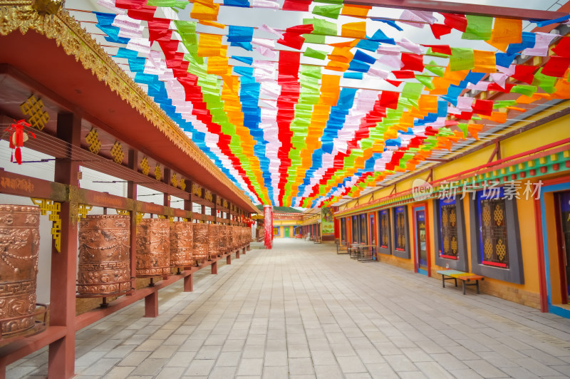 香格里拉白塔风景