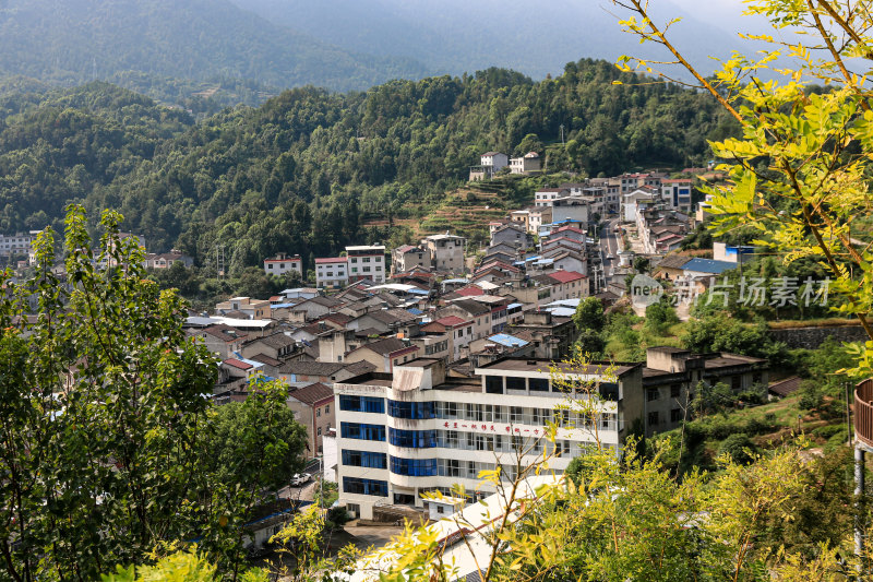 美丽乡村湖北秭归三斗坪镇中堡村田园风景