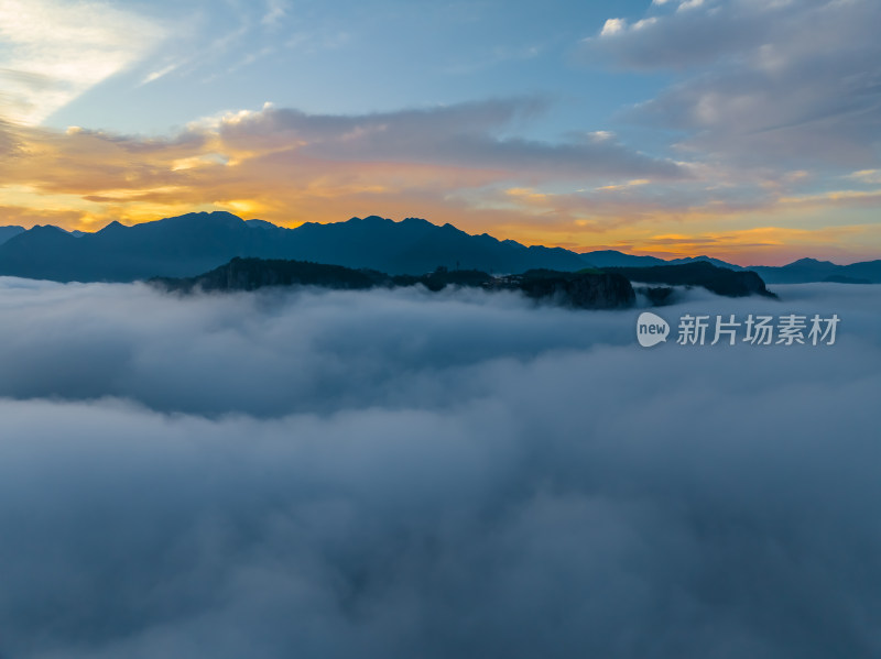 浙江台州神仙居云海