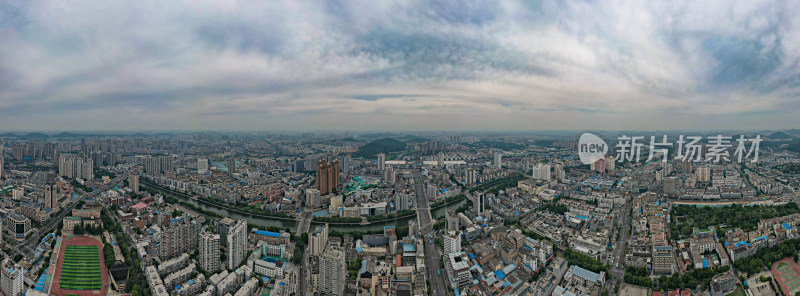 江苏徐州城市风光航拍全景图