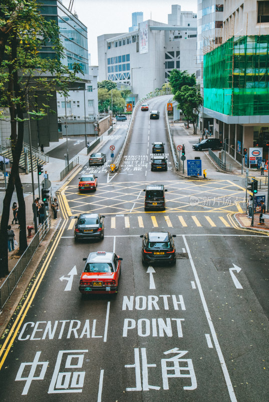 香港中环城市风光