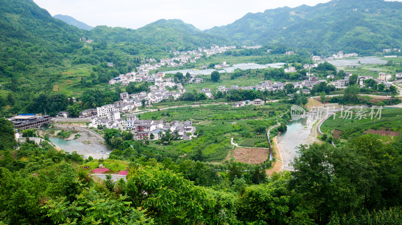 美丽村庄湖北恩施州特色民居村寨麂子渡村