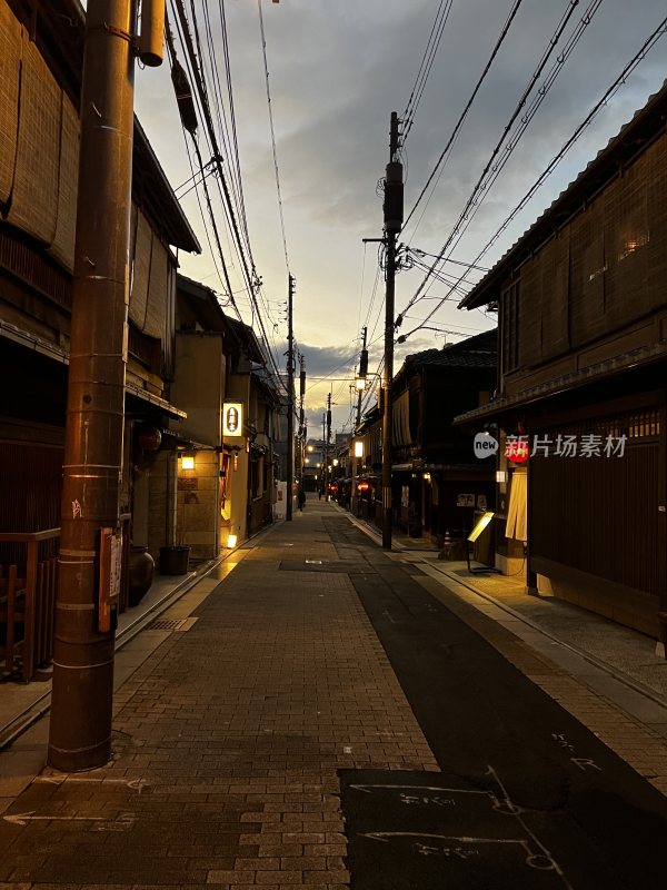 日本京都城市街道