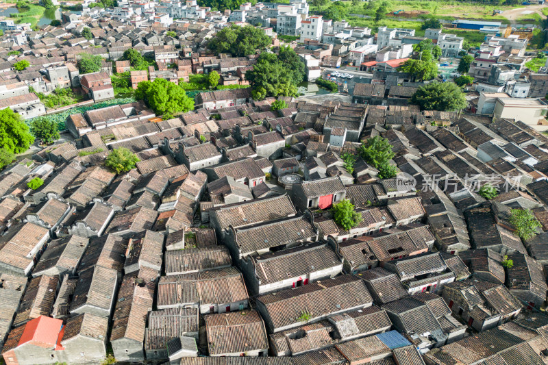 广东肇庆市黎槎村八卦村