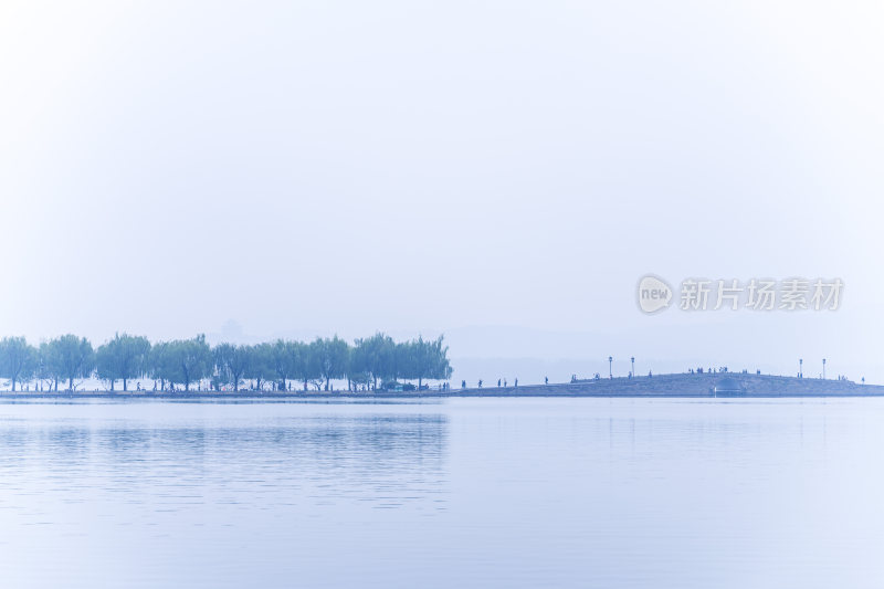 杭州西湖白堤风景