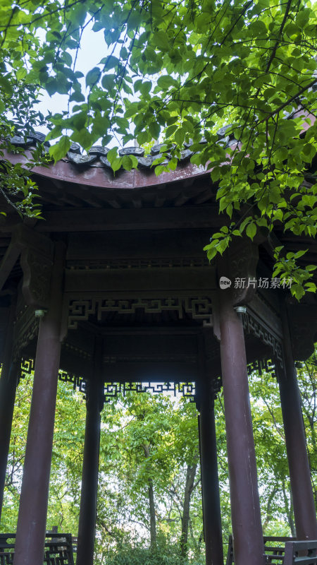 杭州吴山风景区云影亭