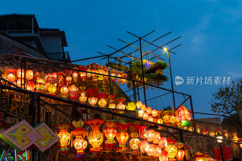 福州烟台山龙凤呈祥灯会