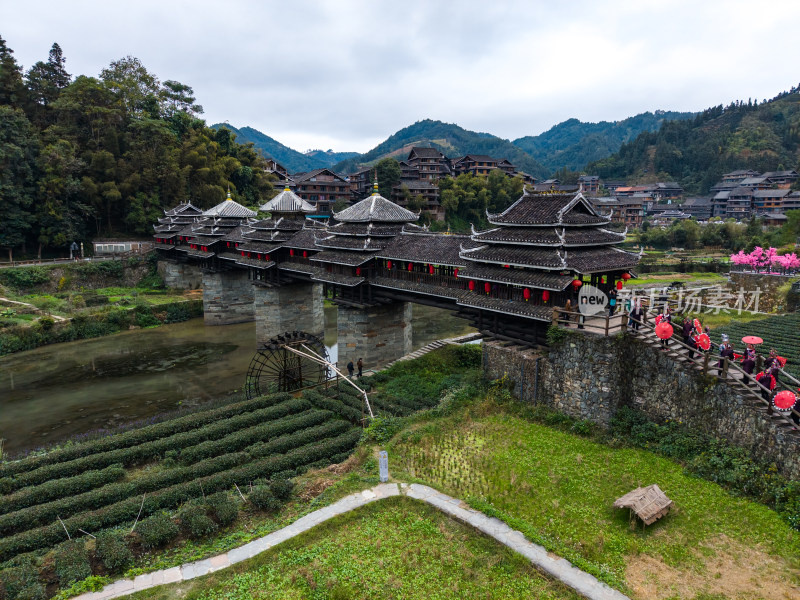 广西柳州三江程阳八寨5a景区