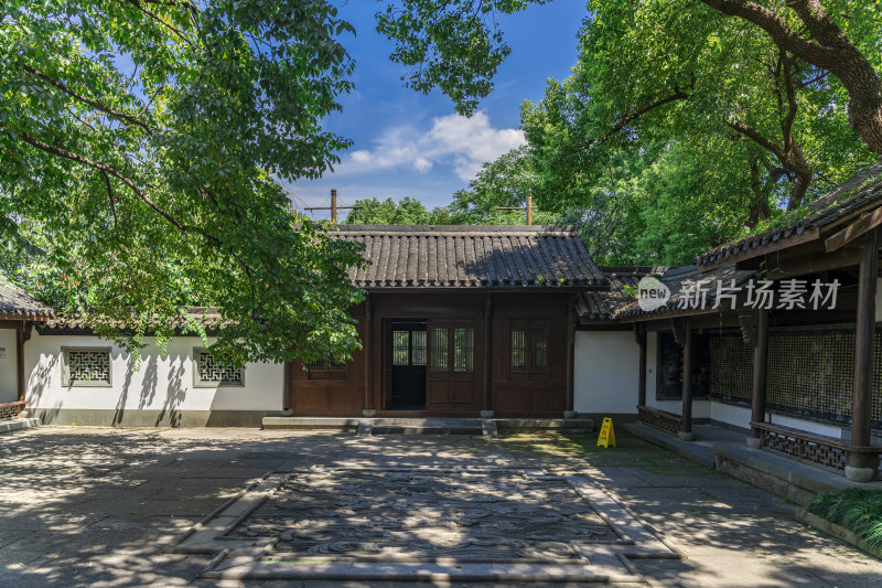 杭州吴山景区伍公庙风景