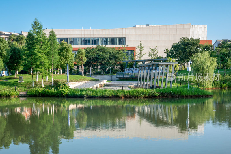 中国地质大学（武汉）未来城校区校园风光