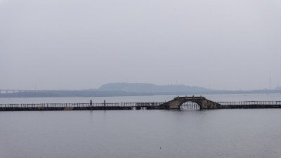 浙江省绍兴犭央 犭茶湖的古阡道