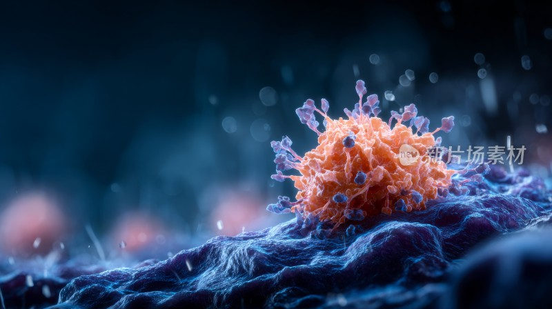 微观视界的细胞特写