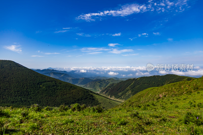 五台山朝圣路上的风景