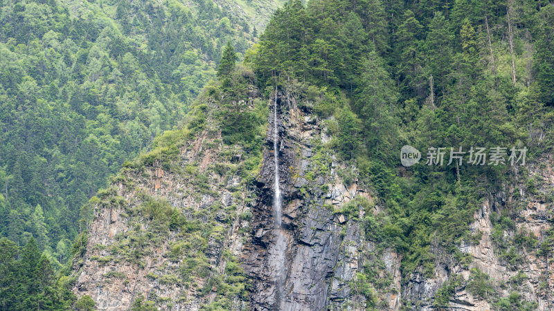 四川西部阿坝理县毕棚沟景区的迷人景色