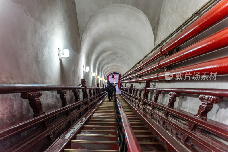 北京鼓楼建筑内部设施环境