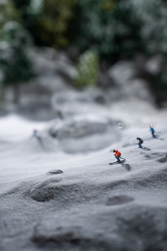 微观奥运滑雪