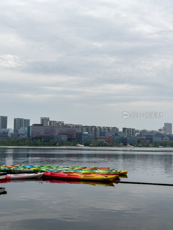 成都兴隆湖边景色