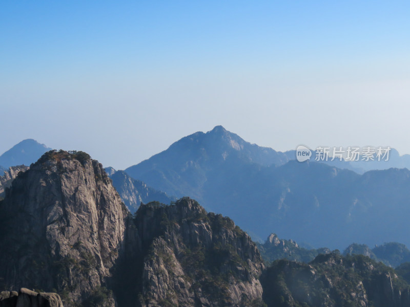 中国安徽黄山旅游风光