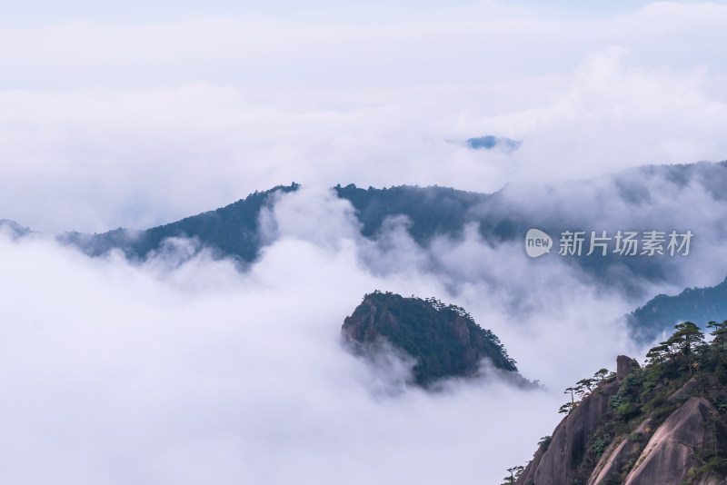 天下第一奇山，安徽黄山云海风光